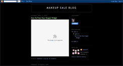 Desktop Screenshot of cmmakeup.blogspot.com