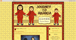 Desktop Screenshot of journeytoamanda.blogspot.com