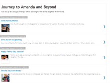 Tablet Screenshot of journeytoamanda.blogspot.com