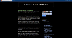 Desktop Screenshot of highvelocityswimming.blogspot.com