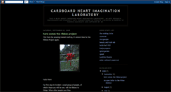 Desktop Screenshot of cardboardheartimaginationlaboratory.blogspot.com