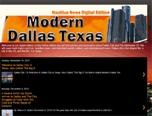 Tablet Screenshot of dallastexasmodern.blogspot.com