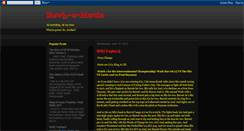 Desktop Screenshot of newbamania.blogspot.com
