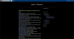 Desktop Screenshot of milftrivia.blogspot.com