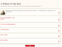 Tablet Screenshot of dadhancock.blogspot.com