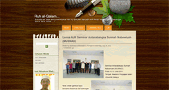 Desktop Screenshot of nahdatulqalam.blogspot.com