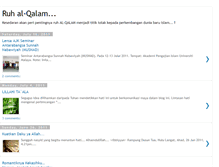 Tablet Screenshot of nahdatulqalam.blogspot.com