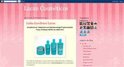 Desktop Screenshot of lacancosmeticos.blogspot.com