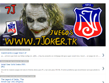 Tablet Screenshot of juegos-7joker.blogspot.com