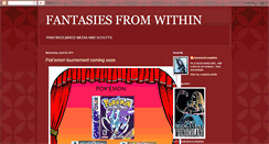 Desktop Screenshot of fantasiesfromwithin.blogspot.com