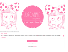 Tablet Screenshot of jurcannie.blogspot.com