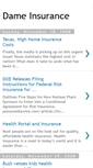 Mobile Screenshot of dameinsurance.blogspot.com