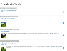 Tablet Screenshot of jardinclaudia.blogspot.com