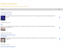 Tablet Screenshot of exiledpreacher.blogspot.com