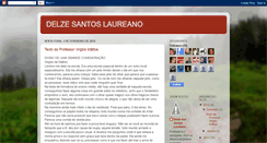 Desktop Screenshot of delzesantoslaureano.blogspot.com