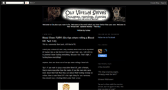 Desktop Screenshot of ourvirtualselves.blogspot.com