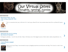 Tablet Screenshot of ourvirtualselves.blogspot.com