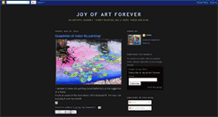 Desktop Screenshot of joyofartforever.blogspot.com