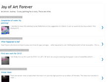 Tablet Screenshot of joyofartforever.blogspot.com