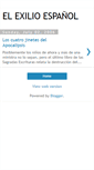 Mobile Screenshot of exilioespanol.blogspot.com