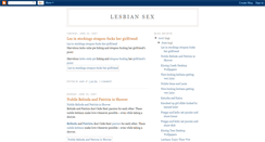 Desktop Screenshot of lesbian-sex-blog.blogspot.com