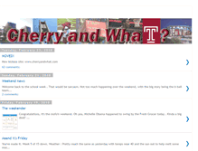 Tablet Screenshot of cherryandwhat.blogspot.com
