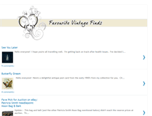 Tablet Screenshot of favouritevintagefinds.blogspot.com