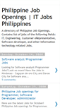 Mobile Screenshot of jobsphilippines.blogspot.com