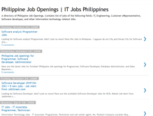 Tablet Screenshot of jobsphilippines.blogspot.com