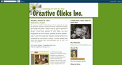 Desktop Screenshot of creativeclicksinc.blogspot.com