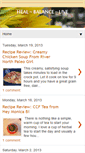 Mobile Screenshot of heal-balance-live.blogspot.com
