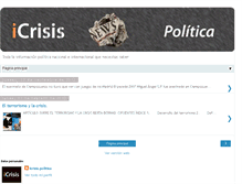 Tablet Screenshot of icrisis-politica.blogspot.com
