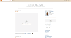 Desktop Screenshot of divinofracaso.blogspot.com