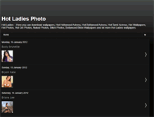 Tablet Screenshot of hotladiesphoto.blogspot.com