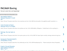 Tablet Screenshot of pacmanboxxing.blogspot.com