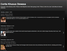 Tablet Screenshot of ceritakhusus-dewasa.blogspot.com