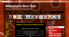 Desktop Screenshot of nekretninanovisad.blogspot.com