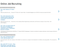 Tablet Screenshot of online-job-recruiting.blogspot.com