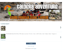 Tablet Screenshot of calderaadventure.blogspot.com