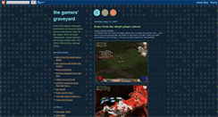 Desktop Screenshot of gamersgraveyard.blogspot.com