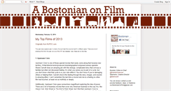 Desktop Screenshot of bostonianonfilm.blogspot.com