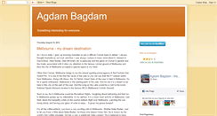 Desktop Screenshot of agdambagdam.blogspot.com