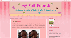 Desktop Screenshot of myfeltfriends.blogspot.com