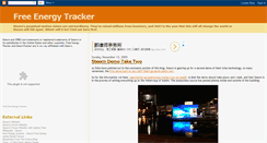 Desktop Screenshot of freeenergytracker.blogspot.com