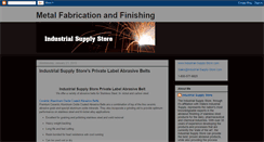 Desktop Screenshot of metalfabricationandfinishing.blogspot.com