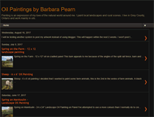 Tablet Screenshot of barbarapearn.blogspot.com