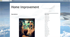 Desktop Screenshot of homeimprovementblogroll.blogspot.com