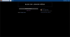 Desktop Screenshot of blogdojuniorego.blogspot.com
