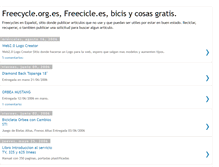 Tablet Screenshot of freecycles.blogspot.com
