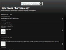 Tablet Screenshot of hightowerpharmacology.blogspot.com
